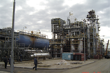 Газоперерабатывающий завод г. Сосногорск